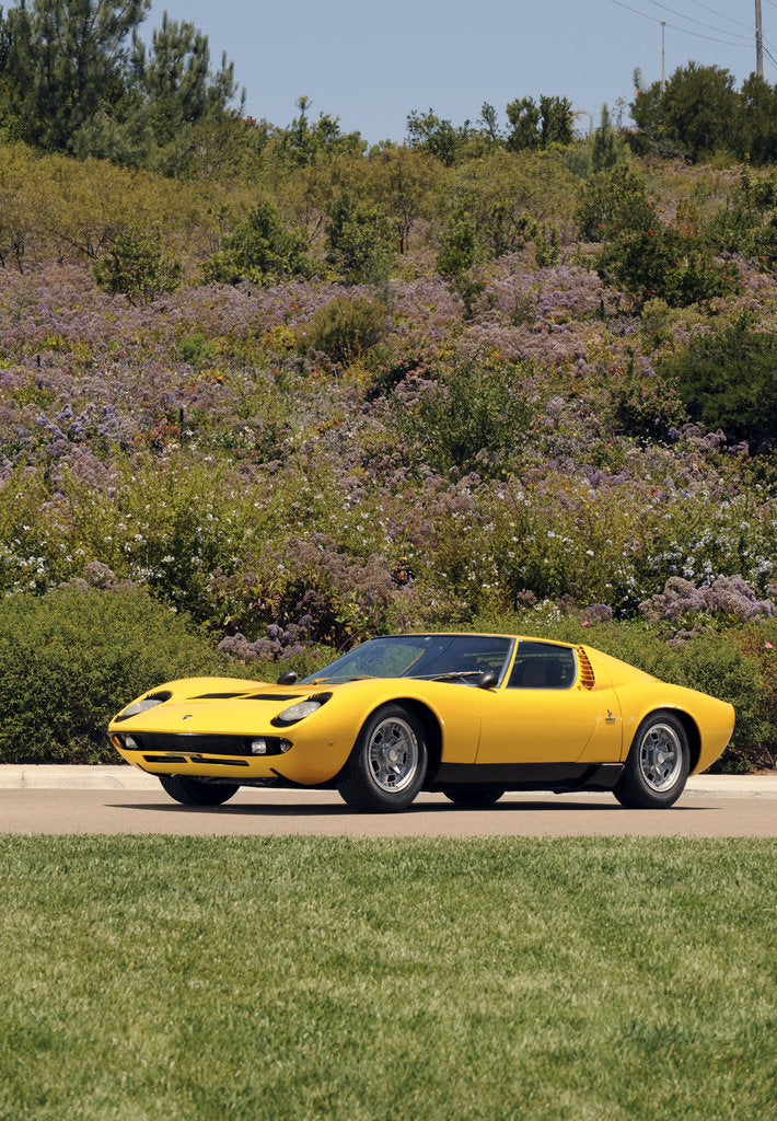Detail of Lamborghini Miura p400s 1970 by Simon Clay
