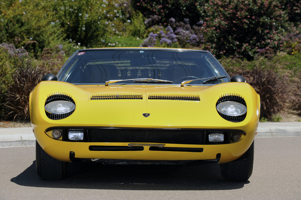 Detail of Lamborghini Miura p400s 1970 by Simon Clay