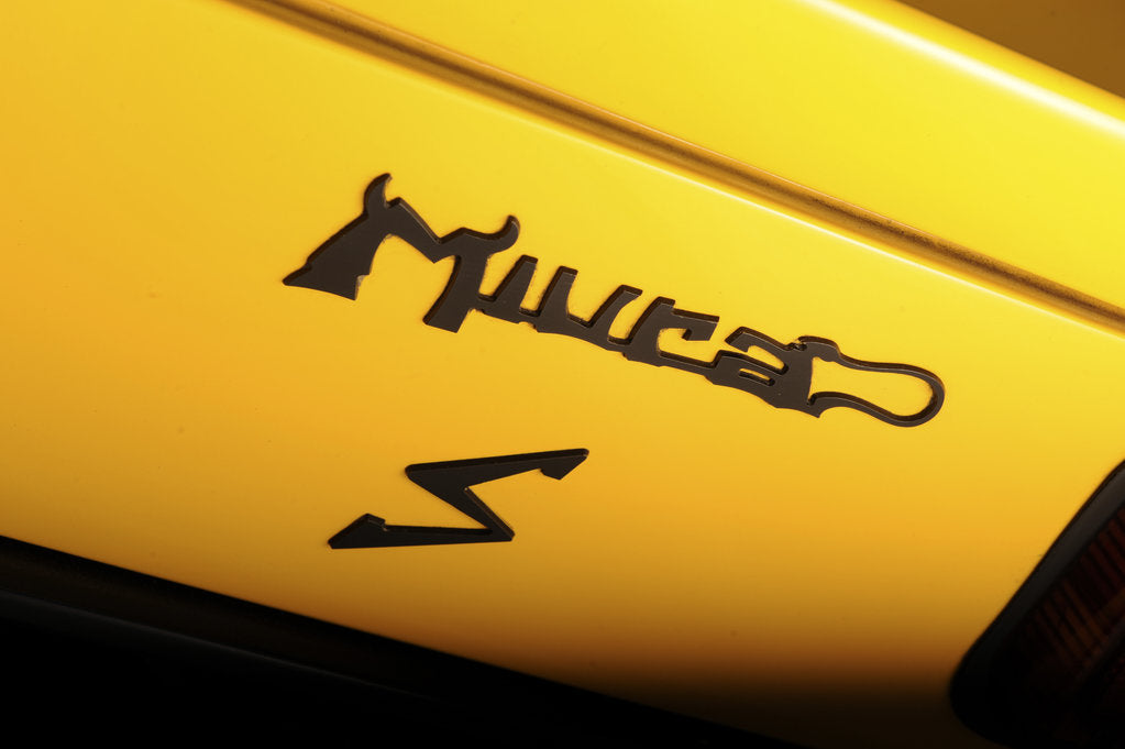 Detail of Lamborghini Miura p400s 1970 by Simon Clay