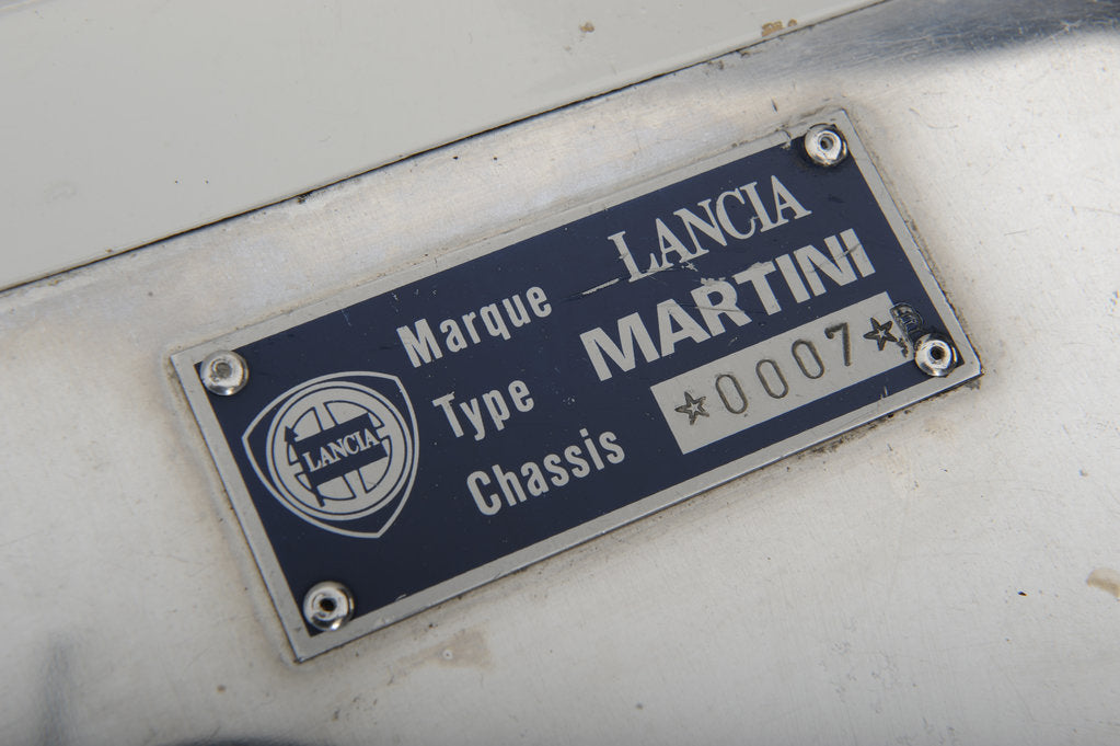 Detail of Lancia Martini Le Mans car chasis no 0007 1983 by Simon Clay