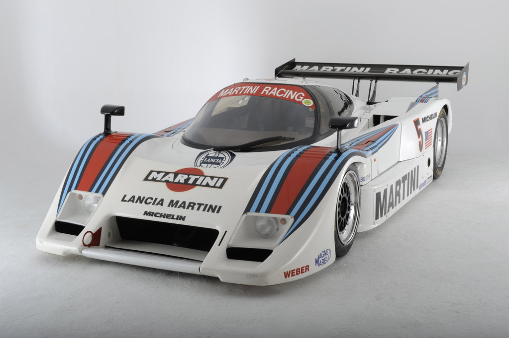 Detail of Lancia Martini Le Mans car chasis no 0007 1983 by Simon Clay