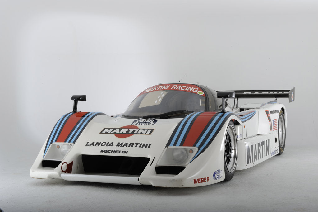Detail of Lancia Martini Le Mans car chasis no 0007 1983 by Simon Clay