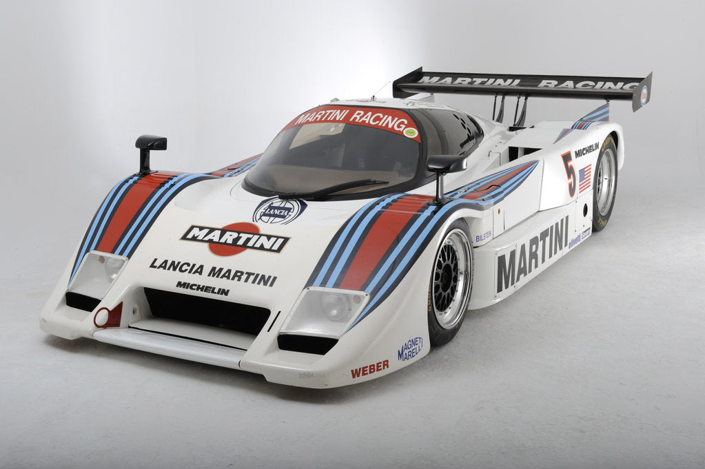 Detail of Lancia Martini Le Mans car chasis no 0007 1983 by Simon Clay