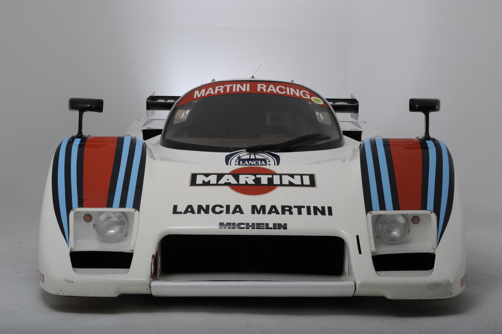 Detail of Lancia Martini Le Mans car chasis no 0007 1983 by Simon Clay