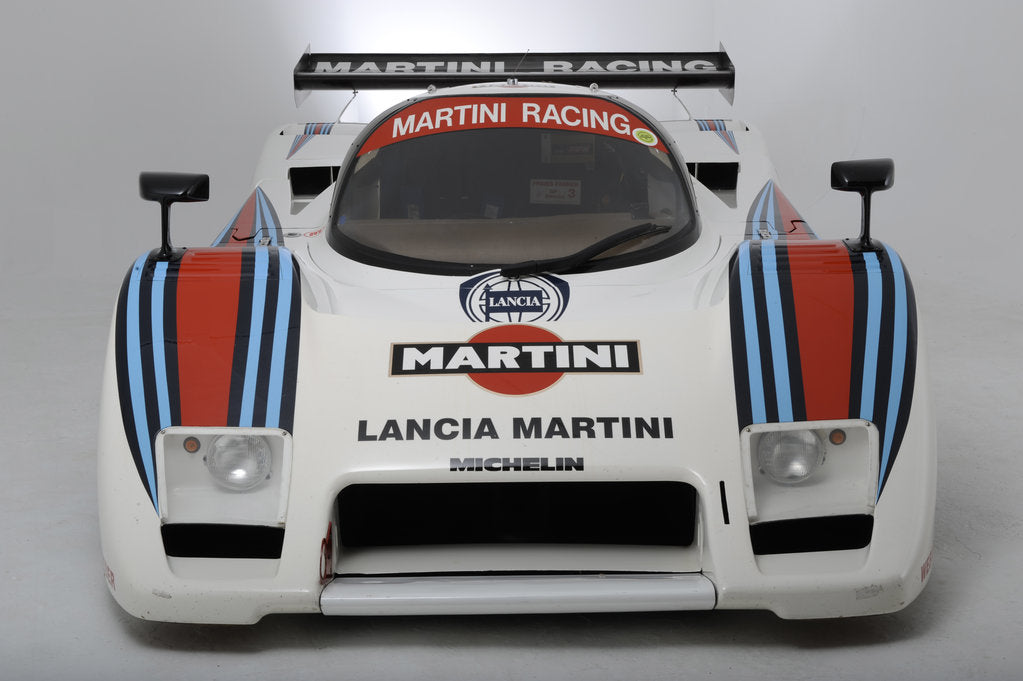 Detail of Lancia Martini Le Mans car chasis no 0007 1983 by Simon Clay