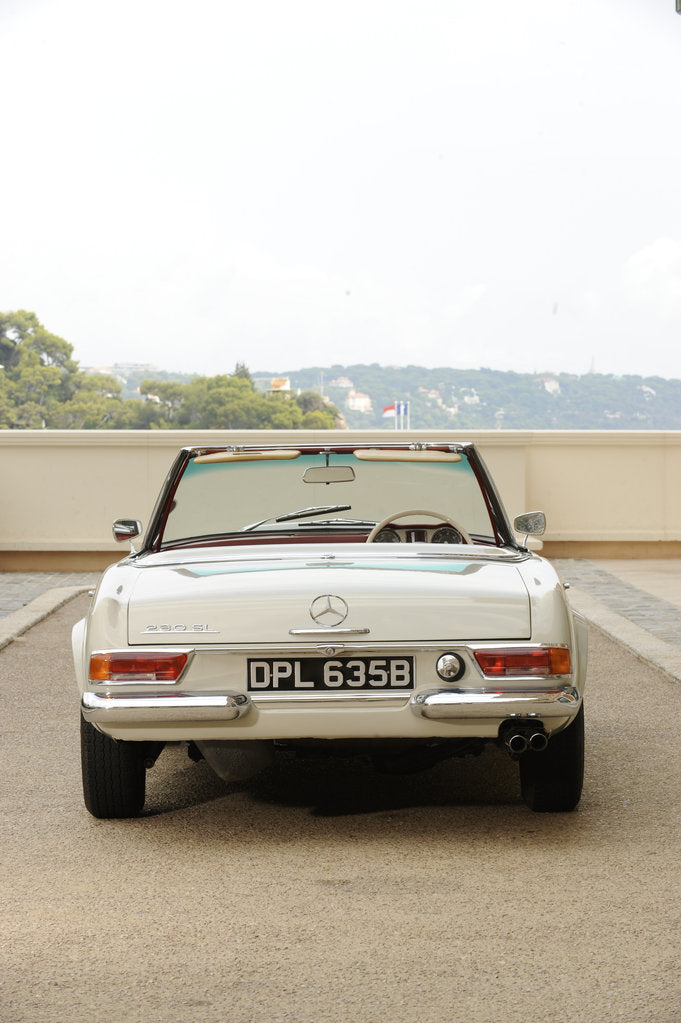 Detail of Mercedes Benz 230SL 1963 by Simon Clay