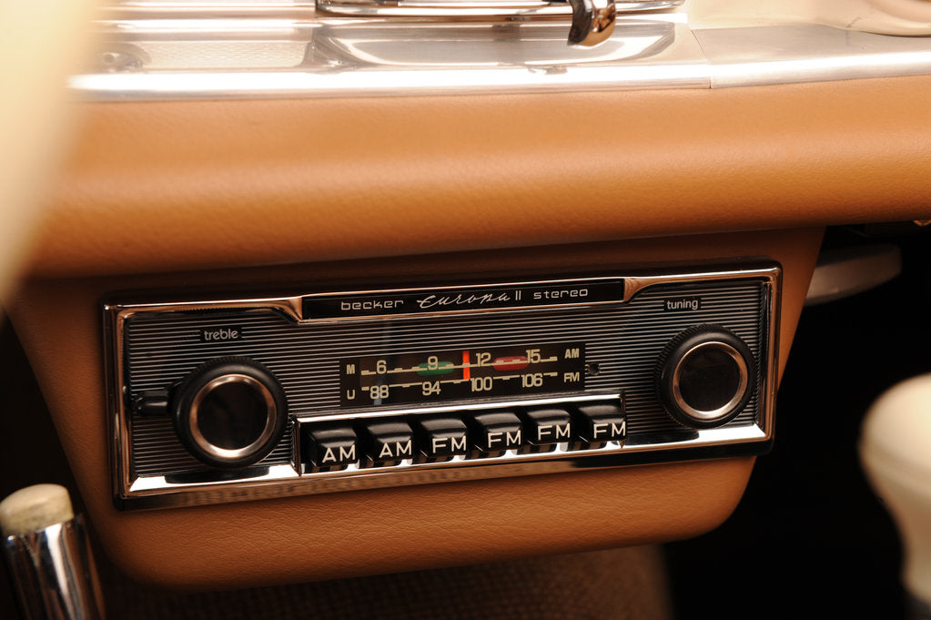 Detail of Mercedes Benz 300 SL roadster 1958 by Simon Clay