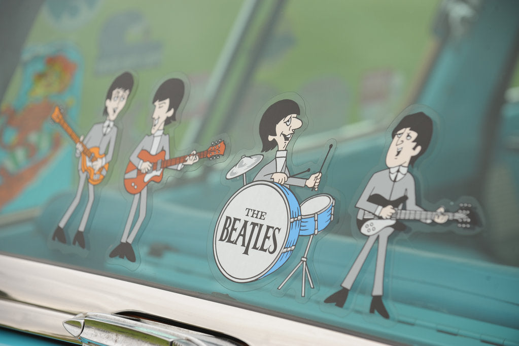 Detail of Mercury Monterey station wagon 1955 by Simon Clay