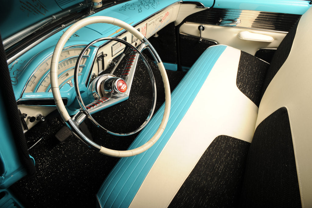 Detail of Mercury Monterey station wagon 1955 by Simon Clay