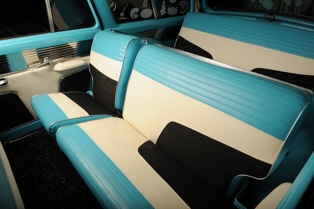 Detail of Mercury Monterey station wagon 1955 by Simon Clay