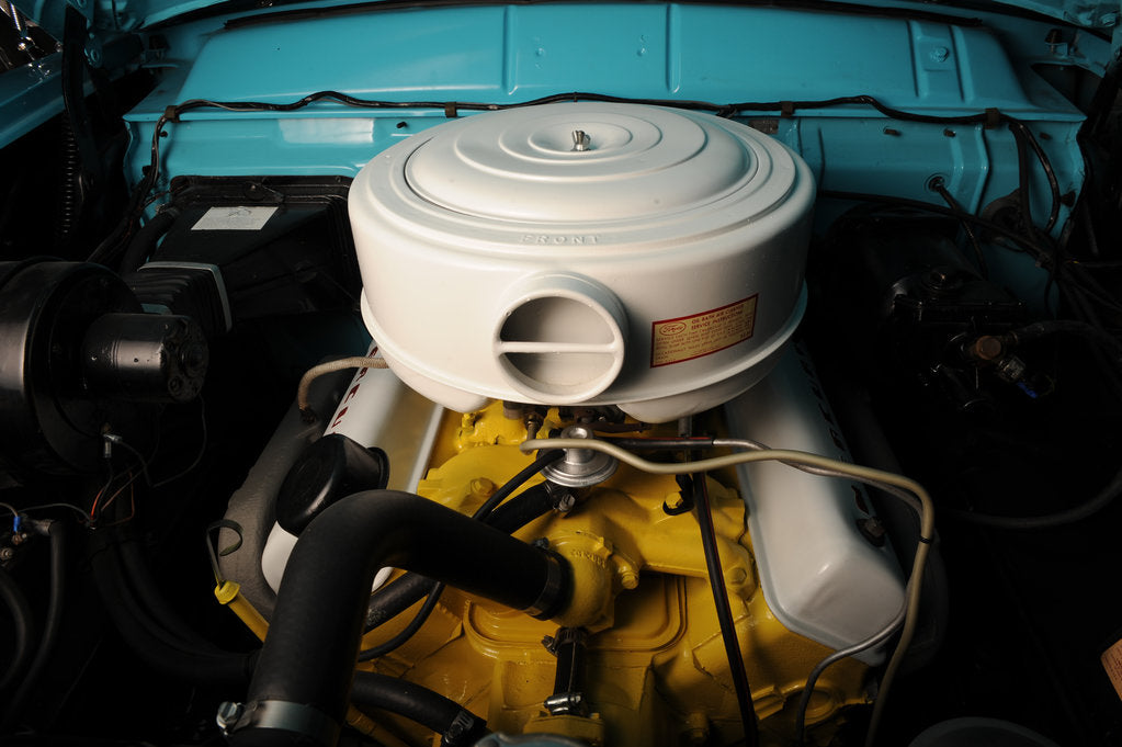 Detail of Mercury Monterey station wagon 1955 by Simon Clay