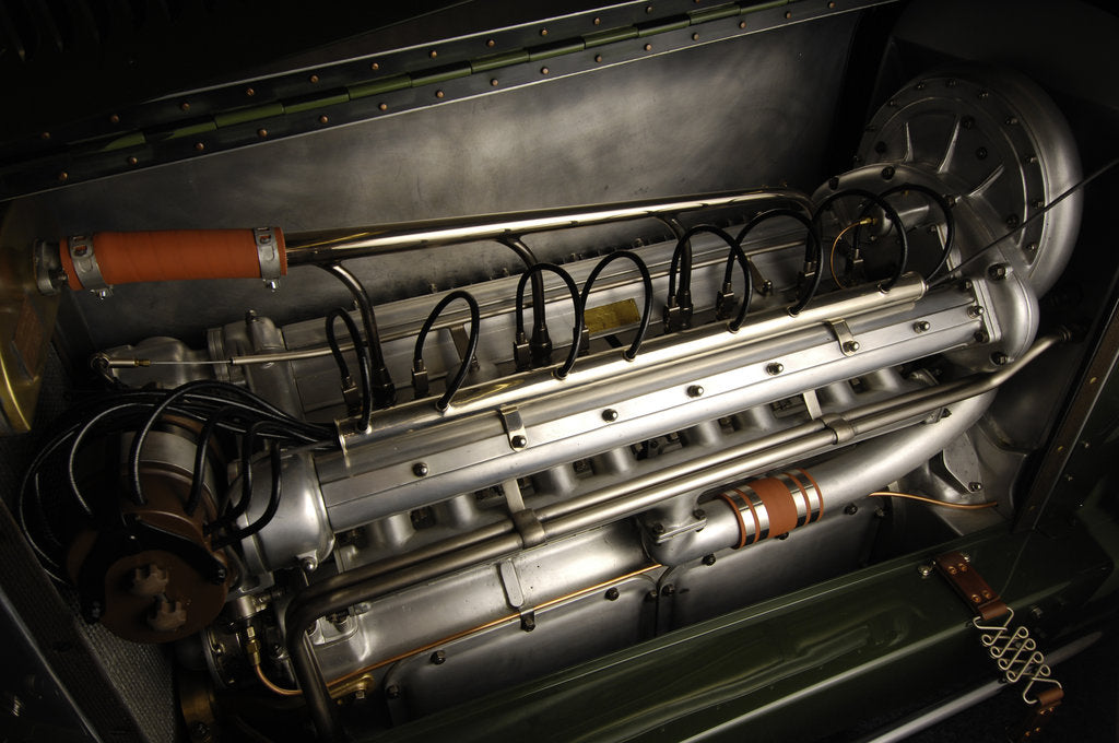 Detail of MILLER 122 supercharged 1923 by Simon Clay