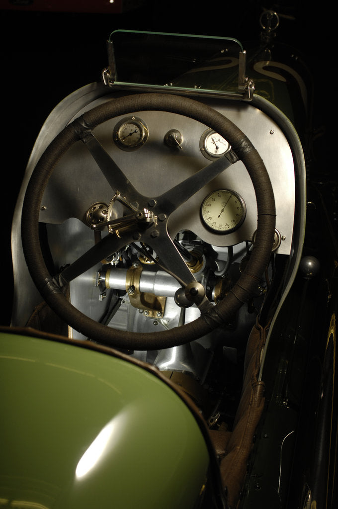 Detail of MILLER 122 supercharged 1923 by Simon Clay