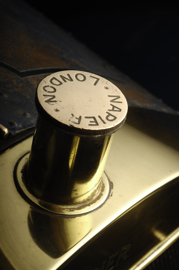 Detail of Napier open tourer 1913 by Simon Clay