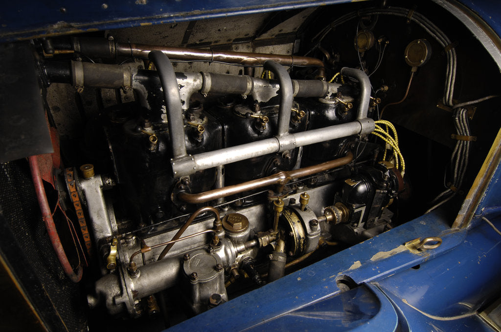 Detail of Napier open tourer 1913 by Simon Clay