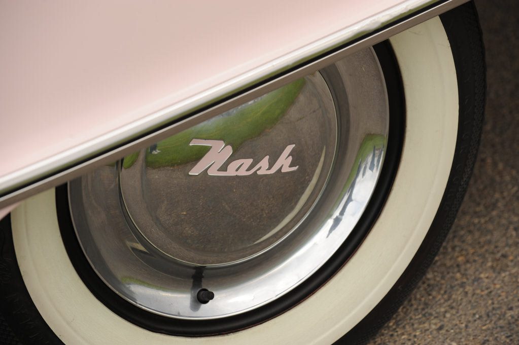 Detail of Nash rolltop convertible Marilyn Monroe 1951 by Simon Clay