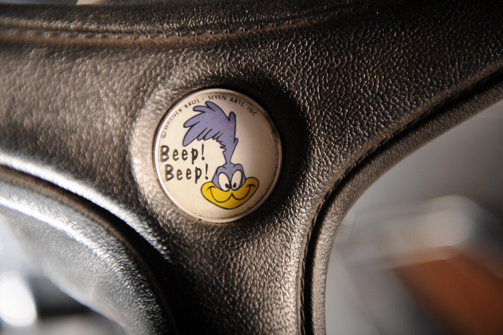 Detail of Plymouth Hemi Roadrunner 1970 by Simon Clay