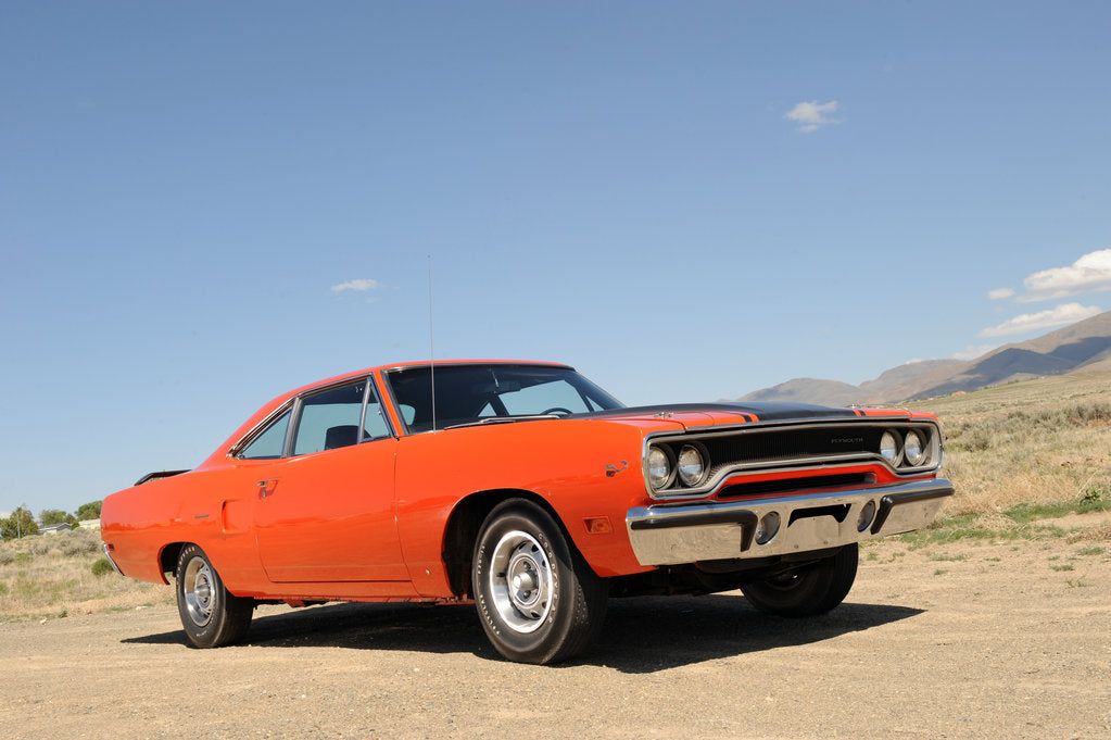 Detail of Plymouth Hemi Roadrunner 1970 by Simon Clay