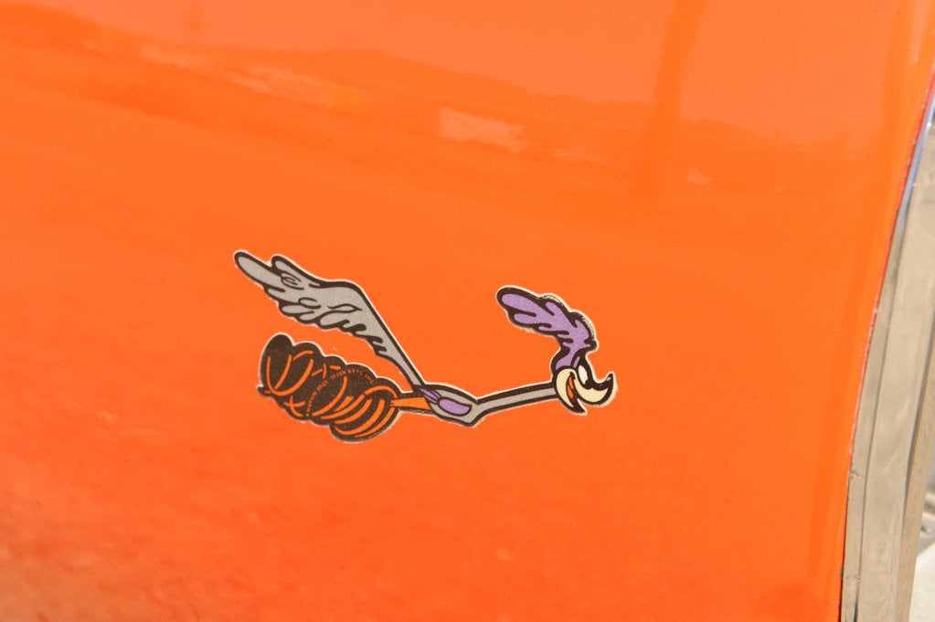Detail of Plymouth Hemi Roadrunner 1970 by Simon Clay