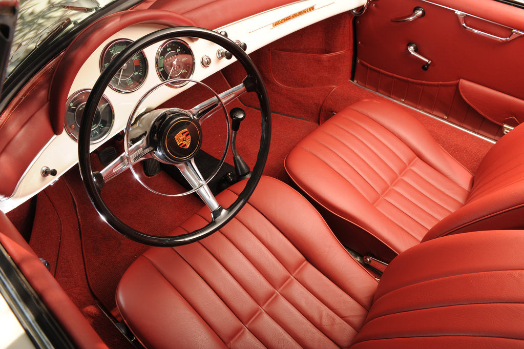 Detail of Porsche 356 1600 Super 1960 by Simon Clay