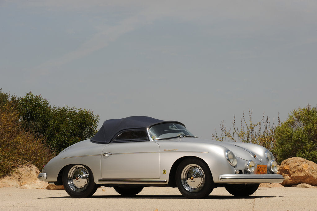 Detail of Porsche Speedster 356 1600 Super 1958 by Simon Clay