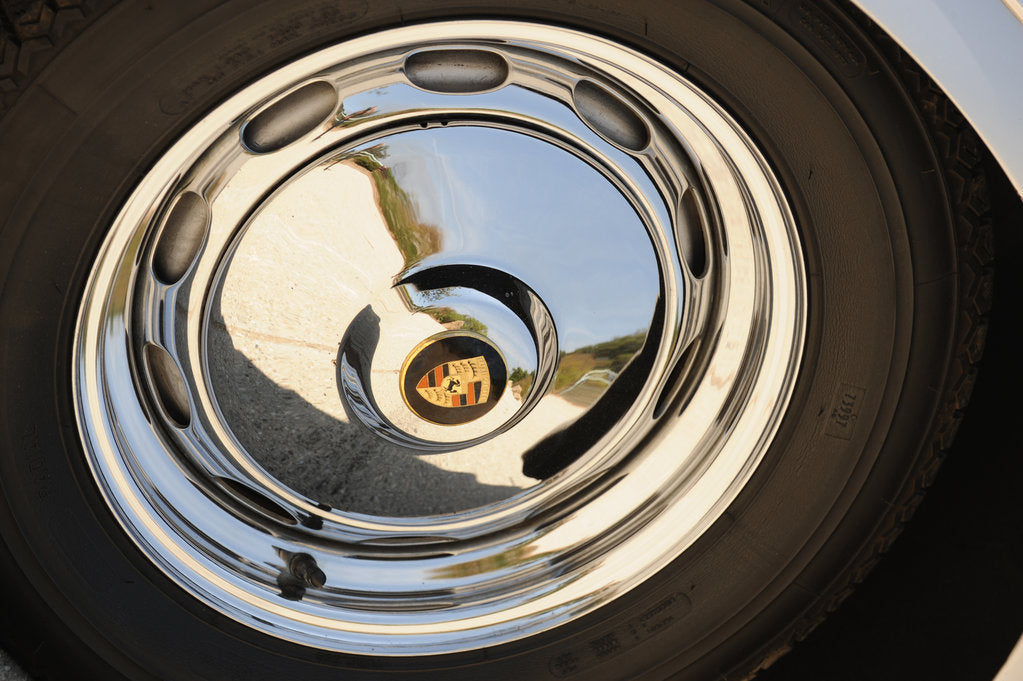 Detail of Porsche Speedster 356 1600 Super 1958 by Simon Clay