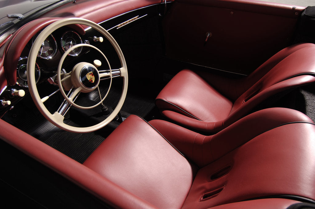 Detail of 1956 Porsche Spyder - James Dean replica by Simon Clay