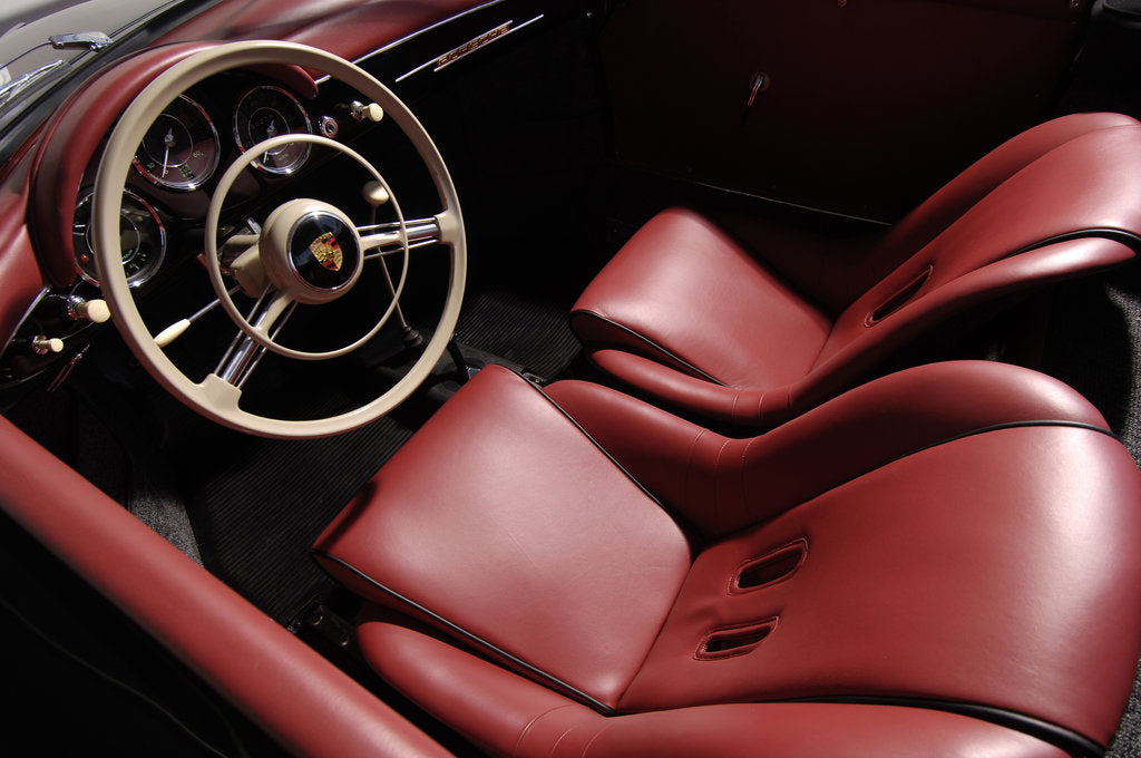 Detail of 1956 Porsche Spyder - James Dean replica by Simon Clay