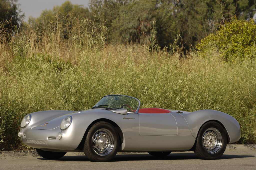 Detail of 1956 Porsche Spyder - James Dean replica by Simon Clay