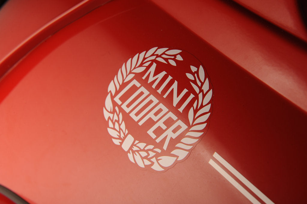 Detail of Rover Mini Cooper works 1998 by Simon Clay
