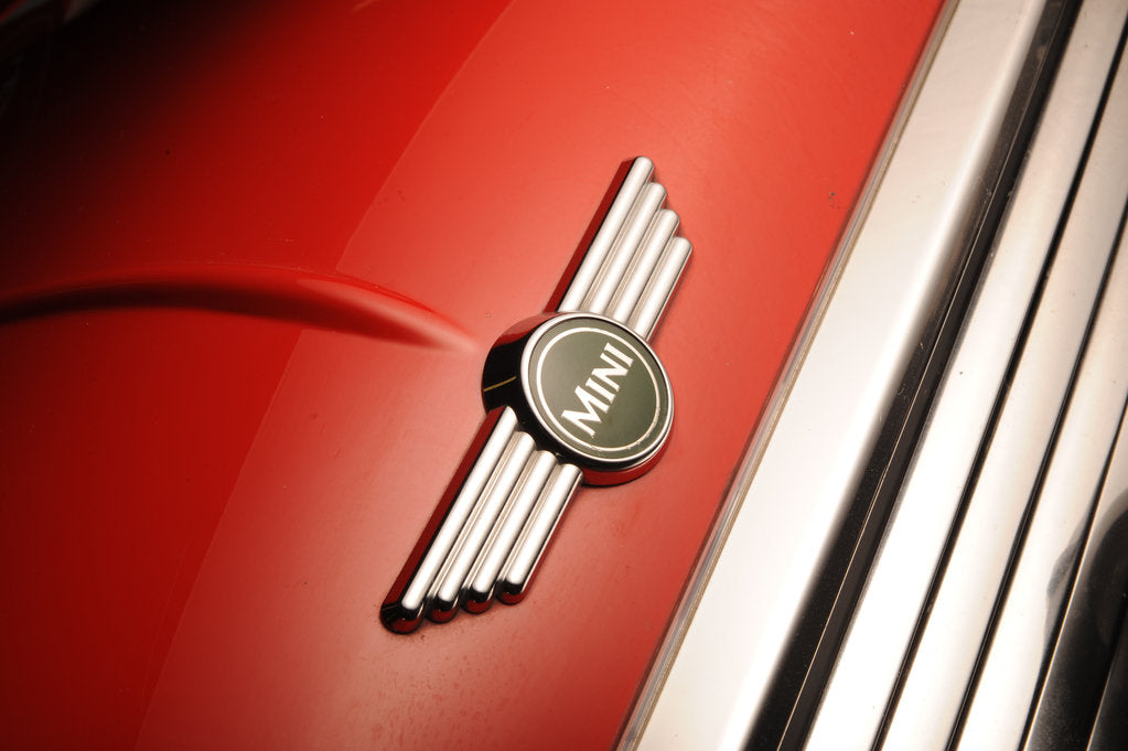 Detail of Rover Mini Cooper works 1998 by Simon Clay