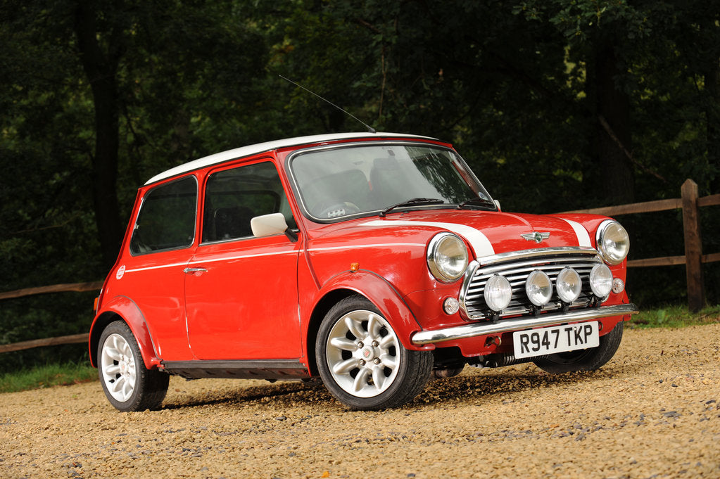 Detail of Rover Mini Cooper works 1998 by Simon Clay