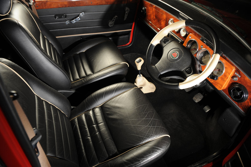 Detail of Rover Mini Cooper works 1998 by Simon Clay