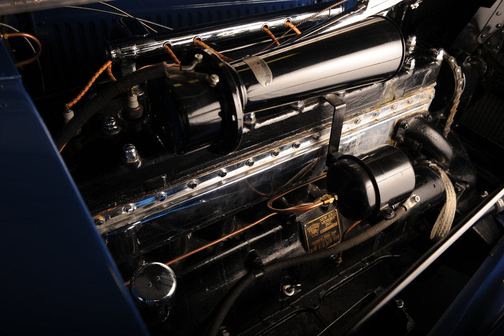 Detail of Ruxton model c roadster 1932 by Simon Clay