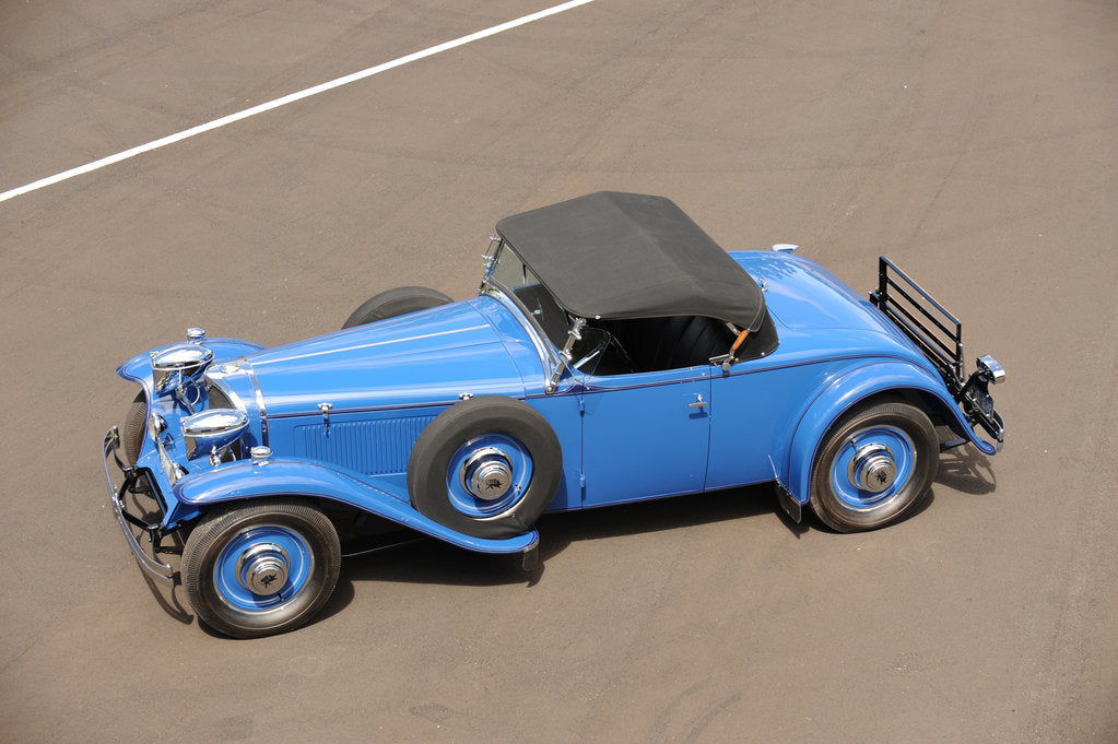 Detail of Ruxton model c roadster 1932 by Simon Clay