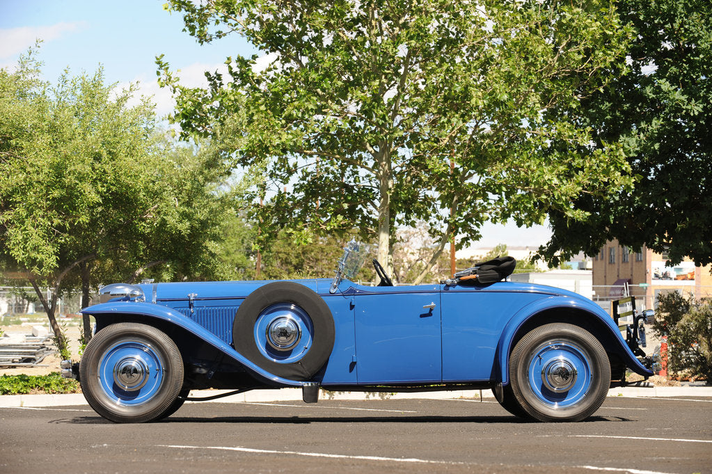 Detail of Ruxton model c roadster 1932 by Simon Clay