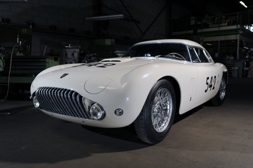 Detail of Siata Mille Miglia by Touring 1952 by Simon Clay