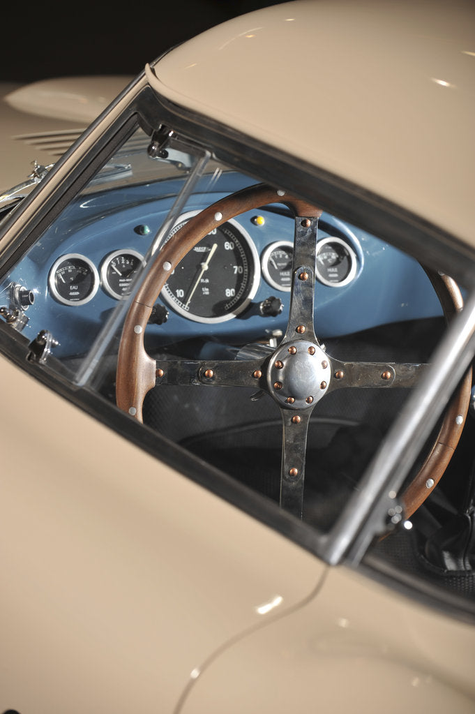 Detail of Siata Mille Miglia by Touring 1952 by Simon Clay