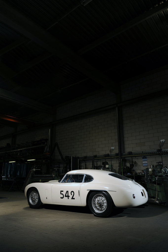 Detail of Siata Mille Miglia by Touring 1952 by Simon Clay