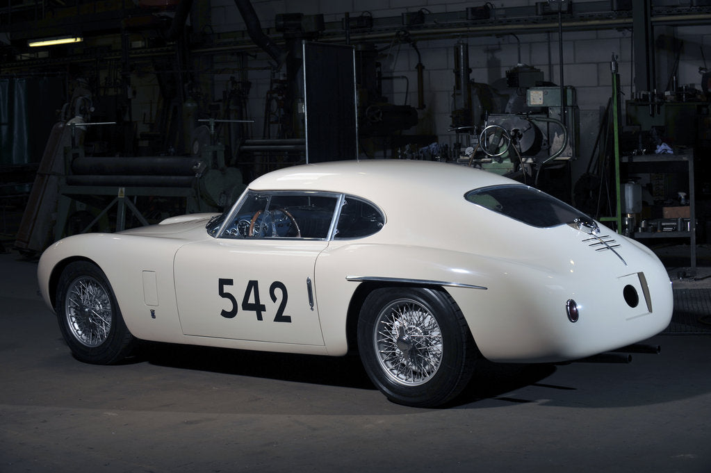 Detail of Siata Mille Miglia by Touring 1952 by Simon Clay