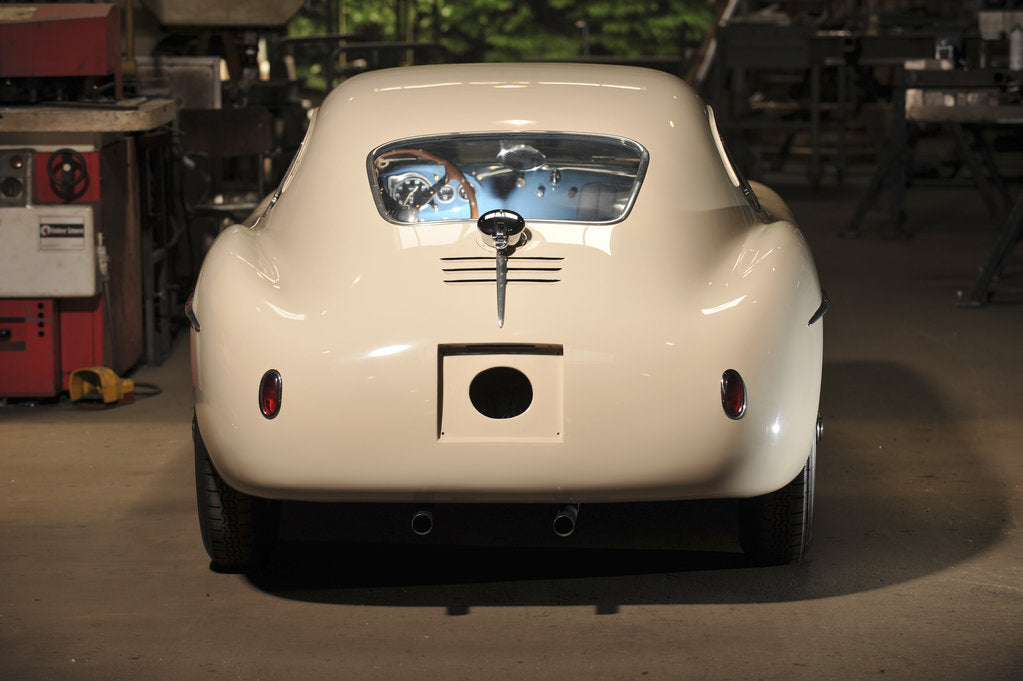 Detail of Siata Mille Miglia by Touring 1952 by Simon Clay