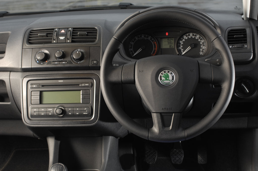 Detail of Skoda Fbia Estate  HTP 1-2  2007 by Simon Clay