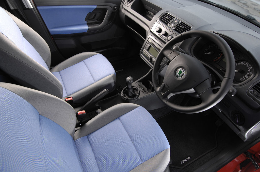 Detail of Skoda Fbia Estate  HTP 1-2  2007 by Simon Clay