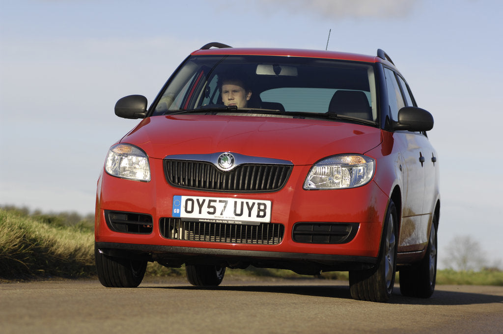 Detail of Skoda Fbia Estate  HTP 1-2  2007 by Simon Clay