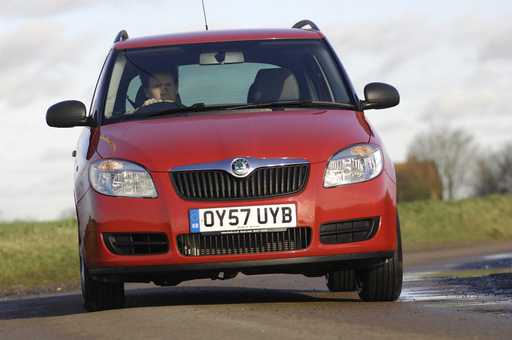 Detail of Skoda Fbia Estate  HTP 1-2  2007 by Simon Clay