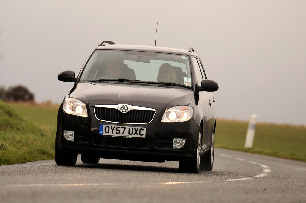 Detail of Skoda Fabia Estate 2007 by Simon Clay