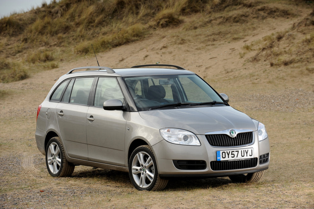 Detail of Skoda Fabia Estate 2007 by Simon Clay