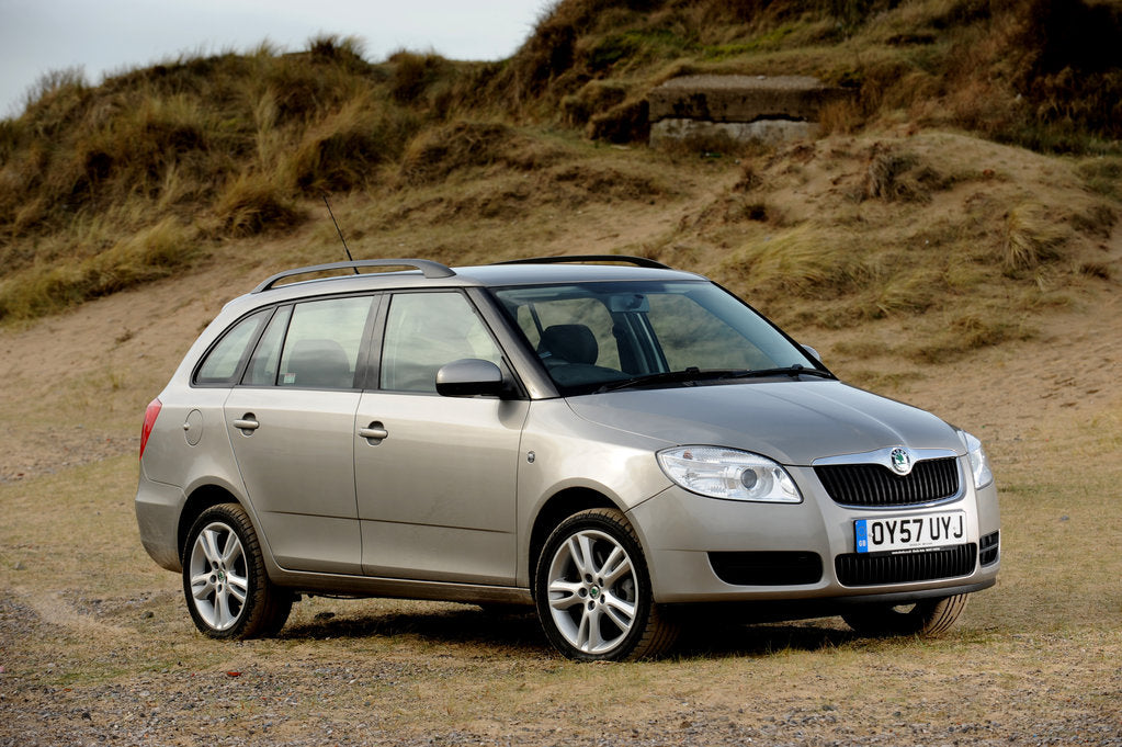 Detail of Skoda Fabia Estate 2007 by Simon Clay