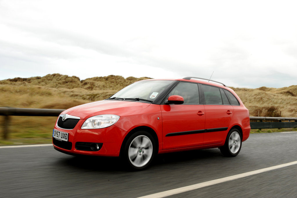 Detail of Skoda Fabia Estate 2007 by Simon Clay