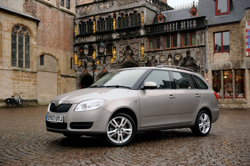 Detail of Skoda Fabia Estate 2007 by Simon Clay